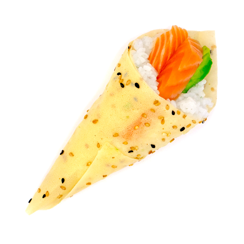Nori Vegan per Sushi Sesamo & Curcuma & Paprika (10Pz) 🍱 - Oriental Italia