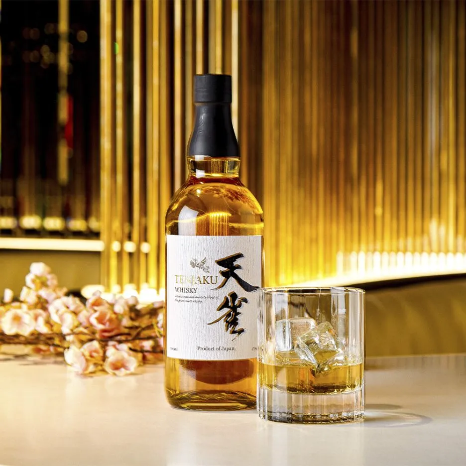 Box Whisky Giapponese Tenjaku+2 Bicchieri Serigrafati 🇯🇵🥃 - Oriental  Italia